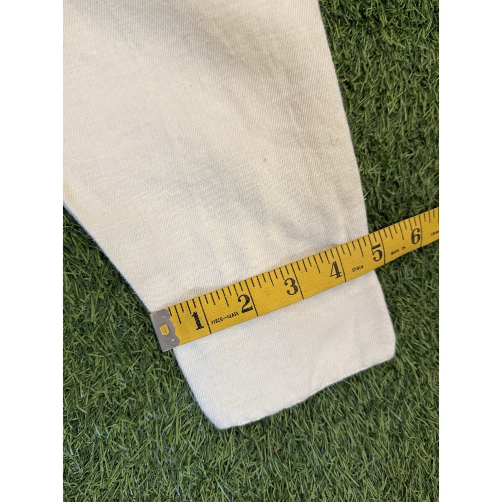 Able Charlyn Jumpsuit Women Large Cream Antique White Button Down One Piece NWT - Picture 16 of 16